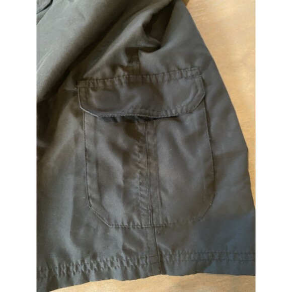 Burnside Shorts Boys Size 18 Waist 28 Gray Cargo Hybrid Quick Dry Swim Short - Picture 4 of 9